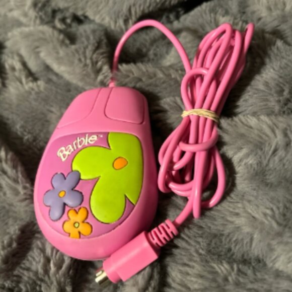 Vintage Barbie Computer Mouse 1999 - Picture 1 of 4